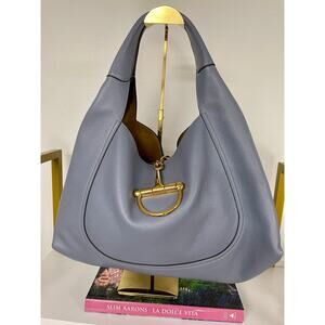 Gucci Softbit Large Leather Shoulder Bag